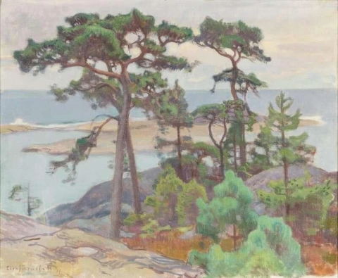 Island Pine Trees