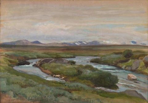 Landscape With A Stream