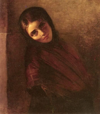 فتاة صغيرة 1866