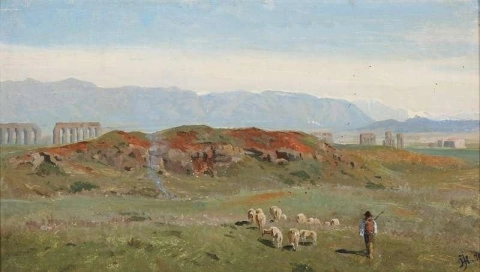 Fra The Roman Campagna 1870