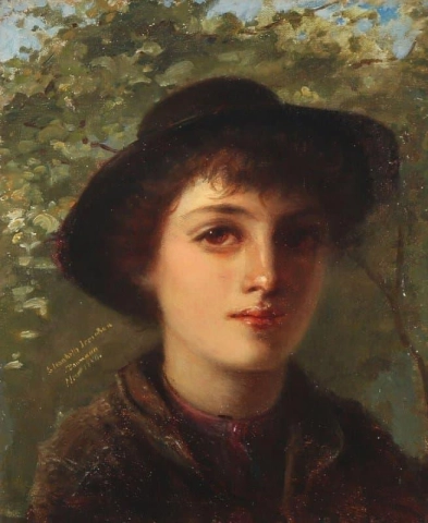 Portrett av en gutt 1880