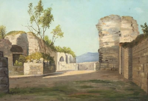 Landskap från Ostia 1