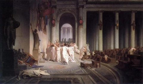 Caesar's death