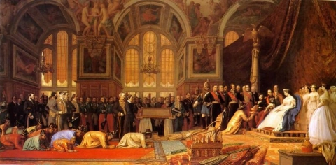 The reception of the Siamese ambassador in Fontainebleau