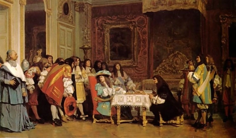 Lodewijk XIV en Molière