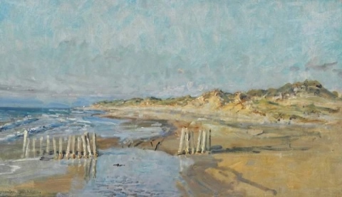Praia em Hojen Skagen 1910