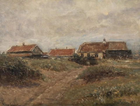 Talot dyynien välissä Skagenissa 1911