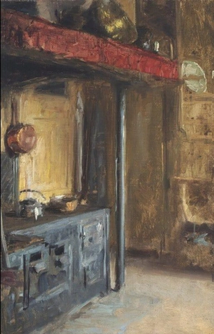Interior da cozinha 1888