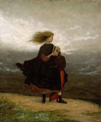 Das Mädchen, das ich zurückgelassen habe, ca. 1872