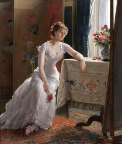 Girl With A Rose