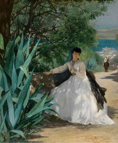 Прогулка любовника 1865
