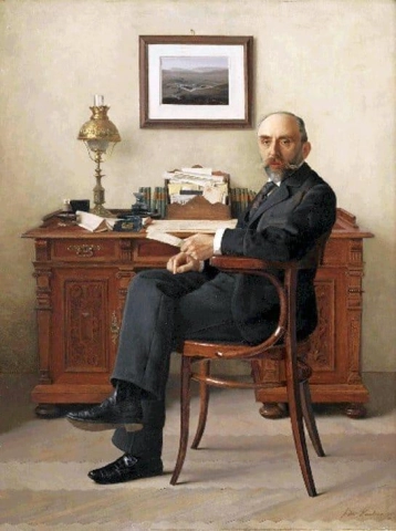 Porträt eines Bankiers