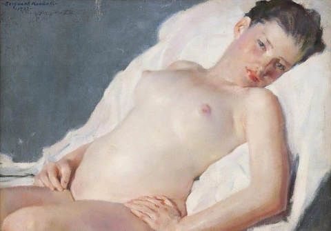 Liggende naken 1932
