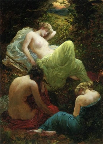 La siesta di Diana 1898