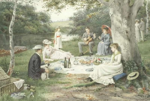 En mycket engelsk eftermiddag 1891