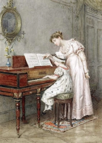 Молодой пианист