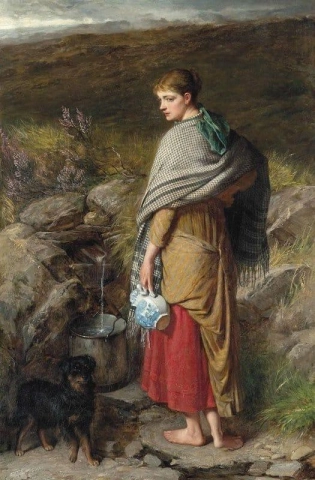 Recogiendo agua 1875