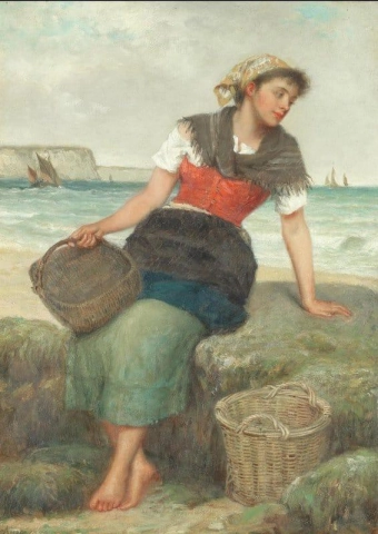 漁師の女性 1886