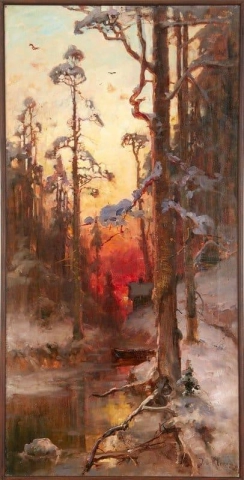 Die vier Jahreszeiten Winter 1906