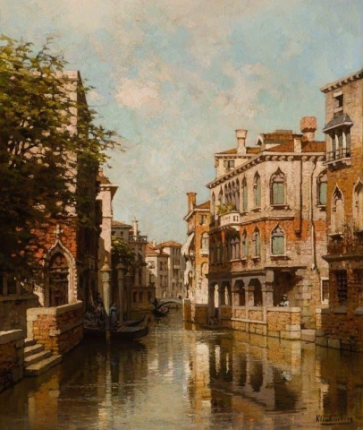 Canal En Venecia