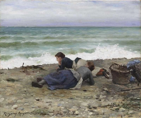 High Tide Etretat 1884