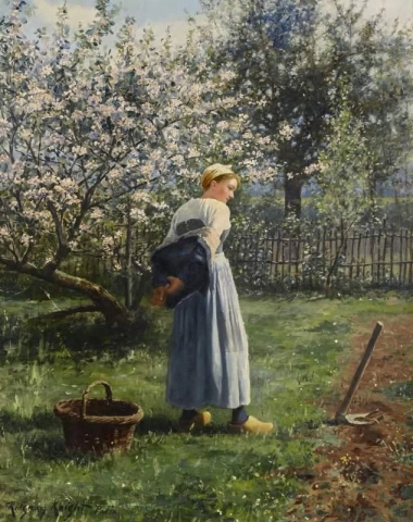 Im Obstgarten ca. 1891
