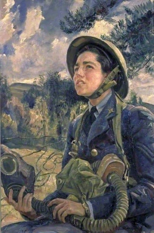 Cabo JDM Pearson Gc Feminino S Força Aérea Auxiliar 1940