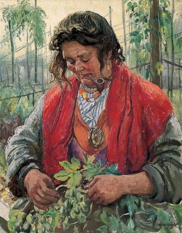 Hoppplukker Granny Knowles An Old Hand 1940
