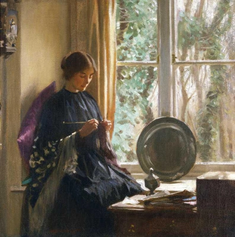 Knitting 1915