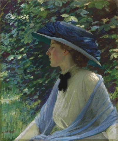 Retrato de Florença por volta de 1909-10