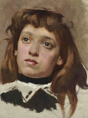 Studie über Lily Poyser 1891-92