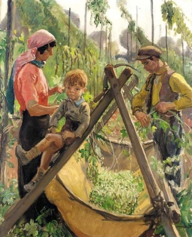 The Hop-pickers Malvers Ca. 1939