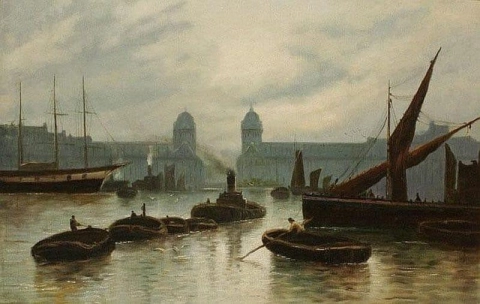 Blick Auf Die Themse