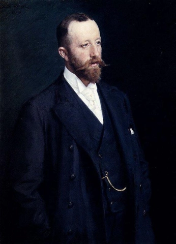 A Portrait Of A Gentleman 1898