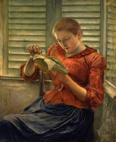 Lectura Hacia 1890