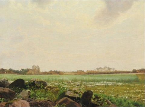 Un paesaggio estivo 1895