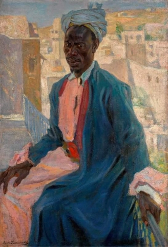 Miesmuotokuva Dar Es Salaam noin 1932