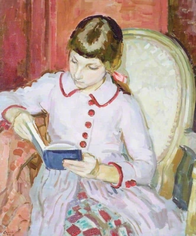 فتاة تقرأ 1939