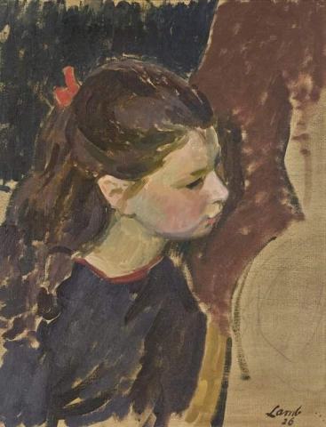 Портрет Джули Беренд 1926