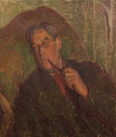 Portrait Of Oliver Strachey 1930
