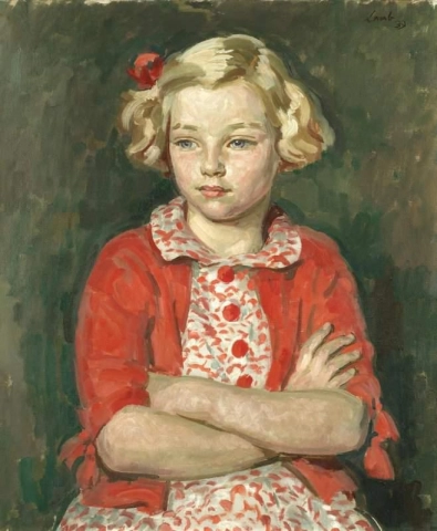 Portret van Rosaline Pollock 1939