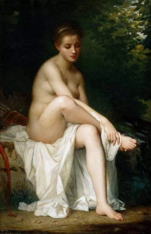 Ismenie Nymf av Diana 1878
