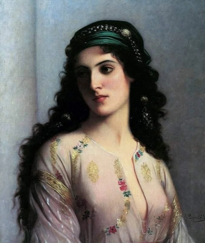 Judisk Kvinna Från Tanger