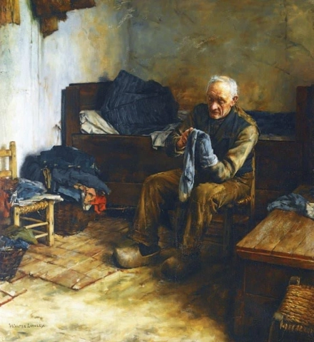 Ein flämischer Bauer um 1907