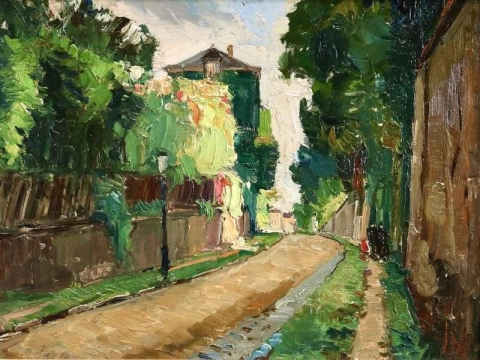 View Of Montmartre 1928