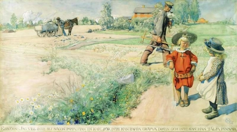 Esbjorn والفتاة المزارع