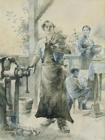 Семья Джейдил 1886 г.