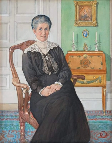 Rouva. Esther Tigerschiold Nee Neijber 1917
