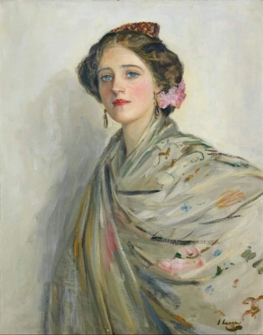 美丽的西班牙人 Chowne 夫人 1909