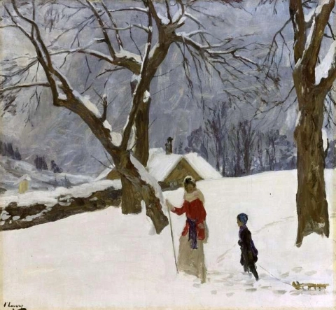 En vintereftermiddag 1913